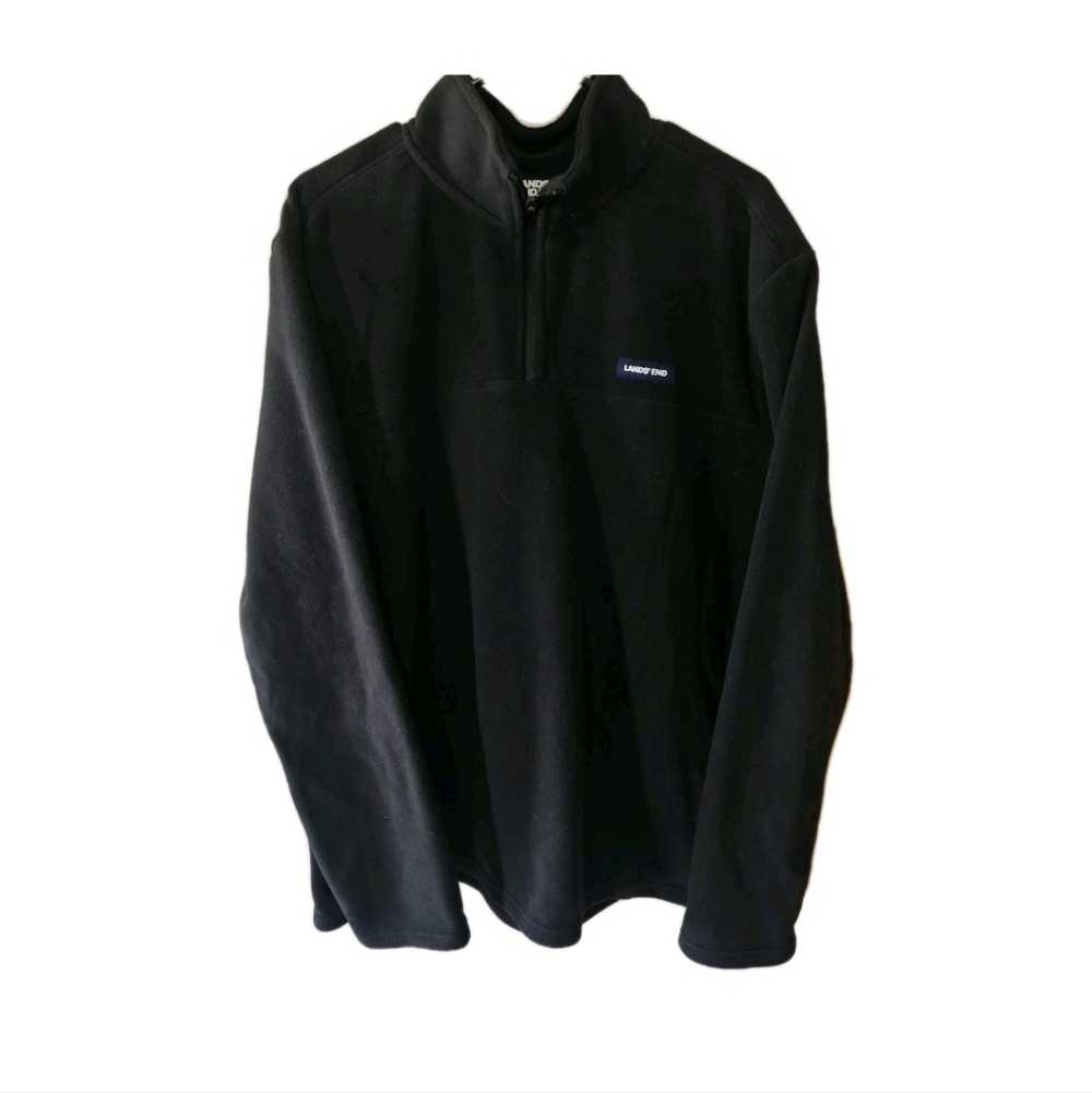Lands' End Black Fleece Quarter-Zip